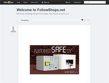 Tablet Screenshot of followshops.net